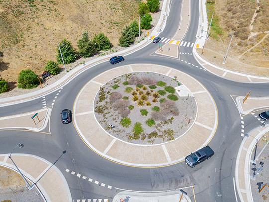 La Novia/Valle Roundabout