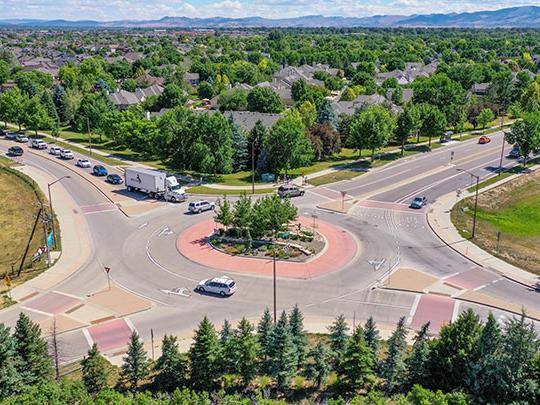 Horsetooth and Zeigler Roundabout