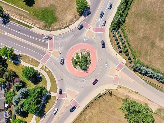 Horsetooth and Zeigler Roundabout
